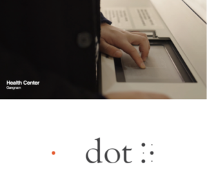 Launched during the PyeongChang 2018 Winter Olympics, Dot Kiosk is a product designed to increase accessibility for people with disabilities.